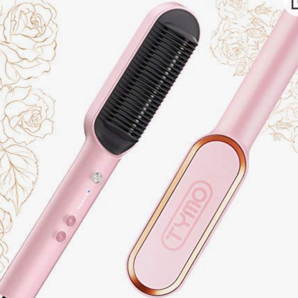 TYMO Ring Pink Hair Straightener